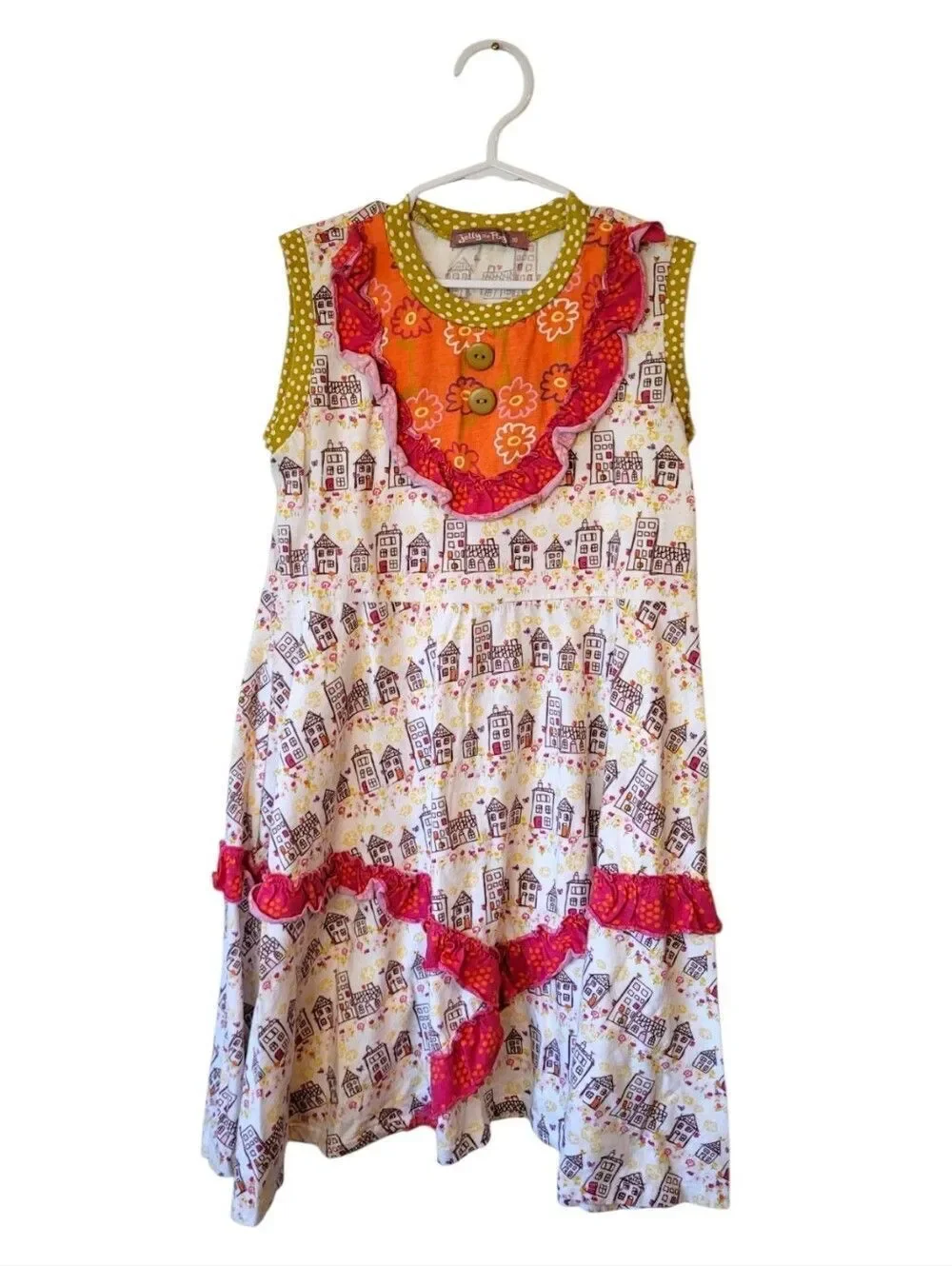 Jelly The Pug Bee Sweet Collection Connie Knit Dress Size 10
